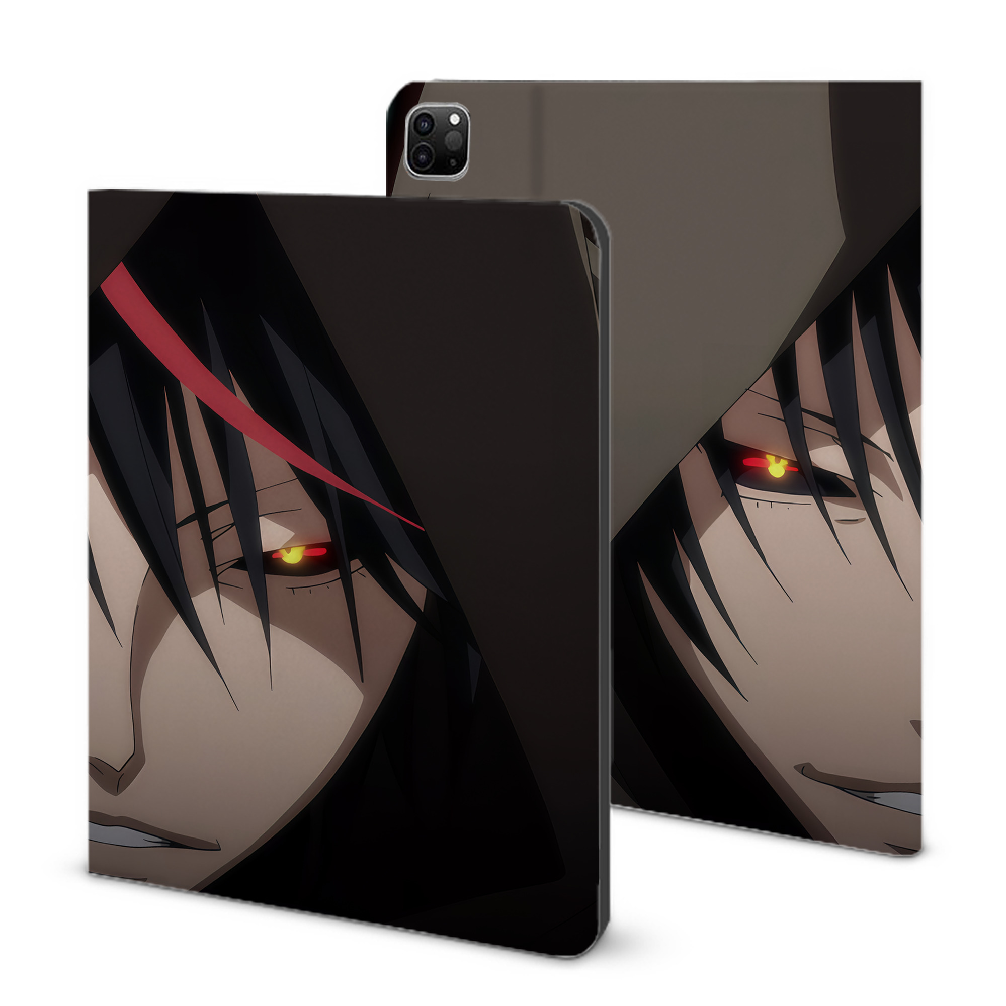 （画像用） 転スラ Regarding Reincarnated to Slime IPad ケース ブック型 PUレザー TPU 耐衝撃 軽量 薄型 ペン収納なし 全面保護 IPad 各モデル対応